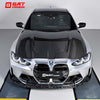 For BMW G80M3 G82M4 Prepreg Dry Carbon Fibre Hood CSL Style