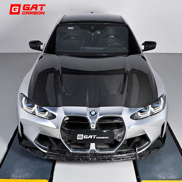 For BMW G80M3 G82M4 Prepreg Dry Carbon Fibre Hood CSL Style
