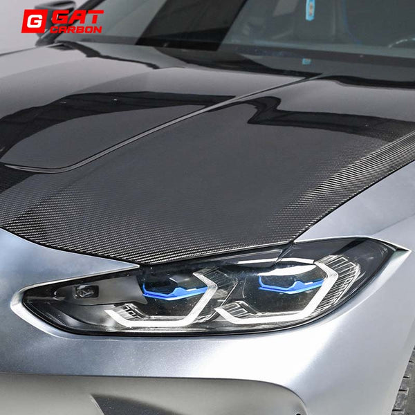 For BMW G80M3 G82M4 Prepreg Dry Carbon Fibre Hood CSL Style